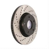 Centric Performance 12-16 F10 M5 Brake Rotor Drilled Front Left